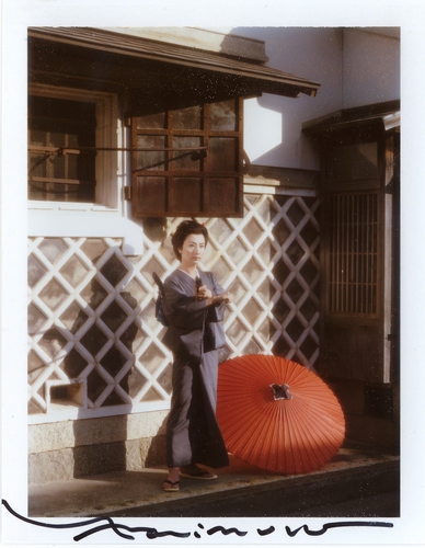 Yasumasa Morimura, Autoritratto, tra 1995 e 1996, color Polaroid, Pezzo unico firmato dall'artista, @Galleria Doozo