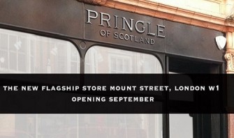 Forte ma femminile la donna di Pringle of Scotland, collezione P/E14