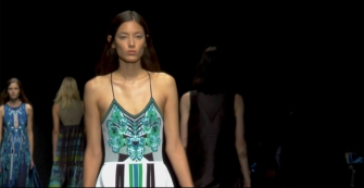 BYBLOS collection S/S 2016 borns in the Singapore arboretum