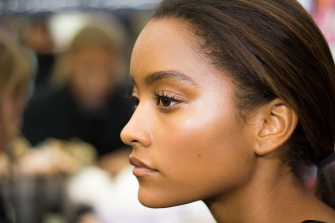 BEAUTY TALK:  Backstage at Stella Jean S/S 2016 Fashion Show