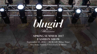 MFW: STREAMING VIDEO BLUGIRL FASHION SHOW S/S 2017